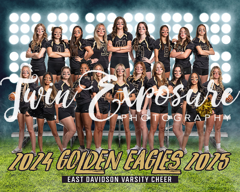 Twin Exposure | EDHS Cheer